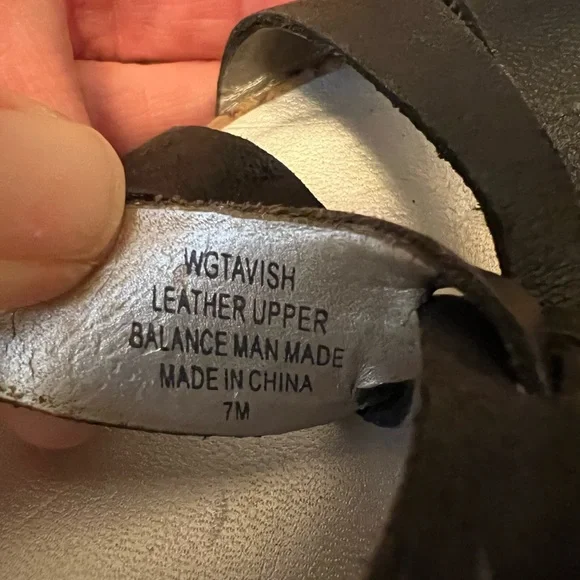 Guess black wedge size 7 - Picture 6 of 6